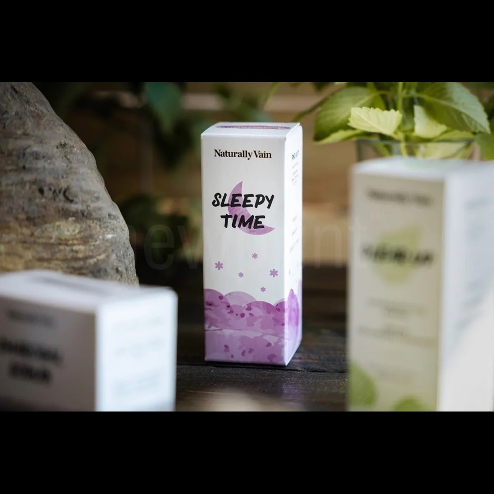 Naturally Vain Sleepy Time Body Oil Body Sleep Serum NEW Natural Oils Lavender
